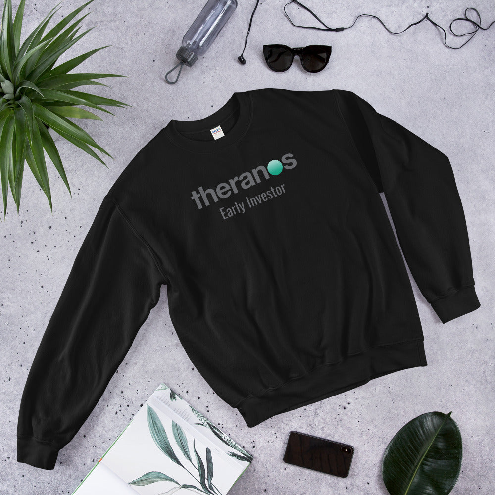 Theranos Sweatshirt, Theranos Startup Fraud, Theranos Logo, Theranos Company, Theranos, Theranos Early Investor