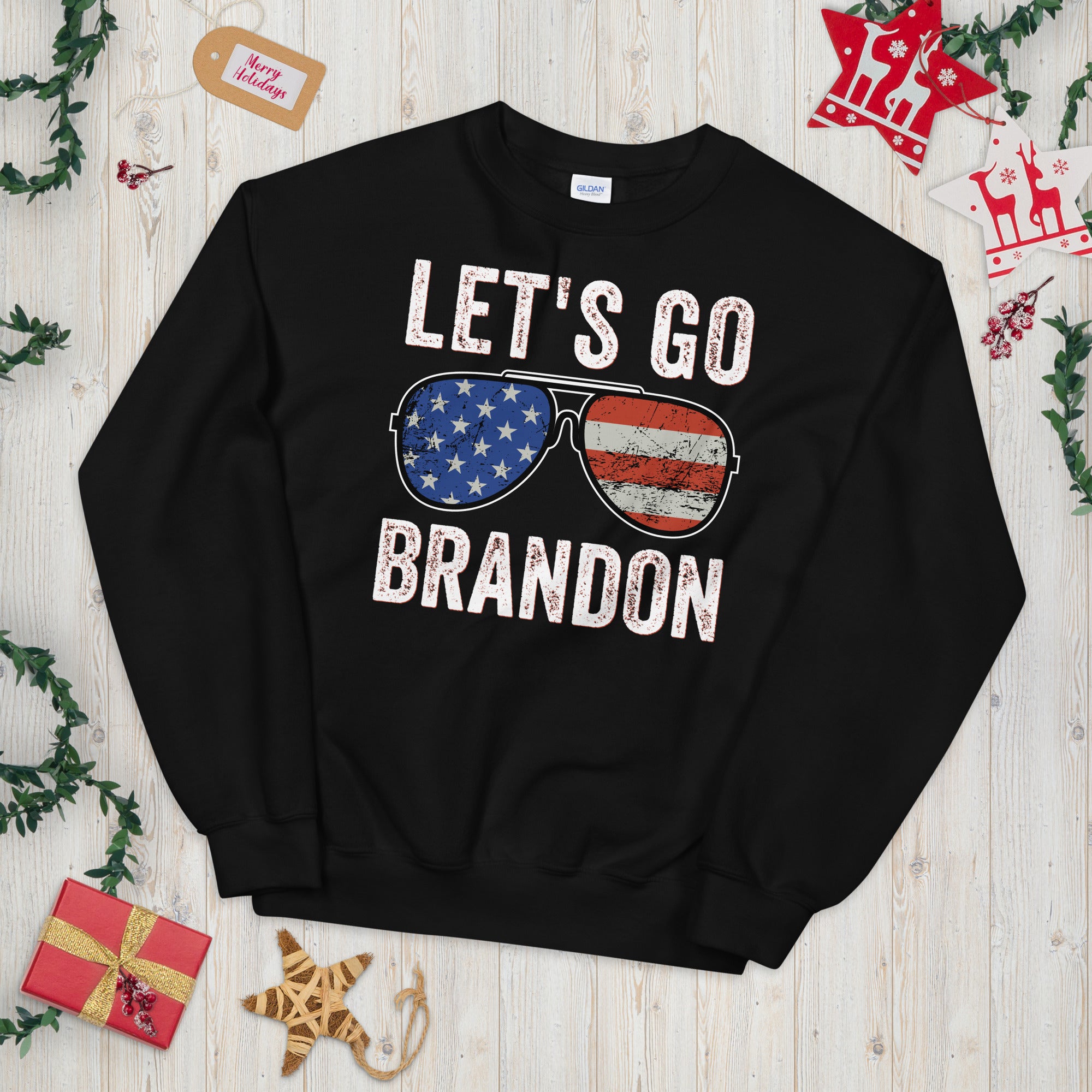 Let's Go Brandon Sweatshirt, Lets go brandon, Funny Joe Biden Sweatshirt, FJB Sweatshirt, Joe Biden Chant, Funny Biden Meme, Anti Biden Pun - Madeinsea©