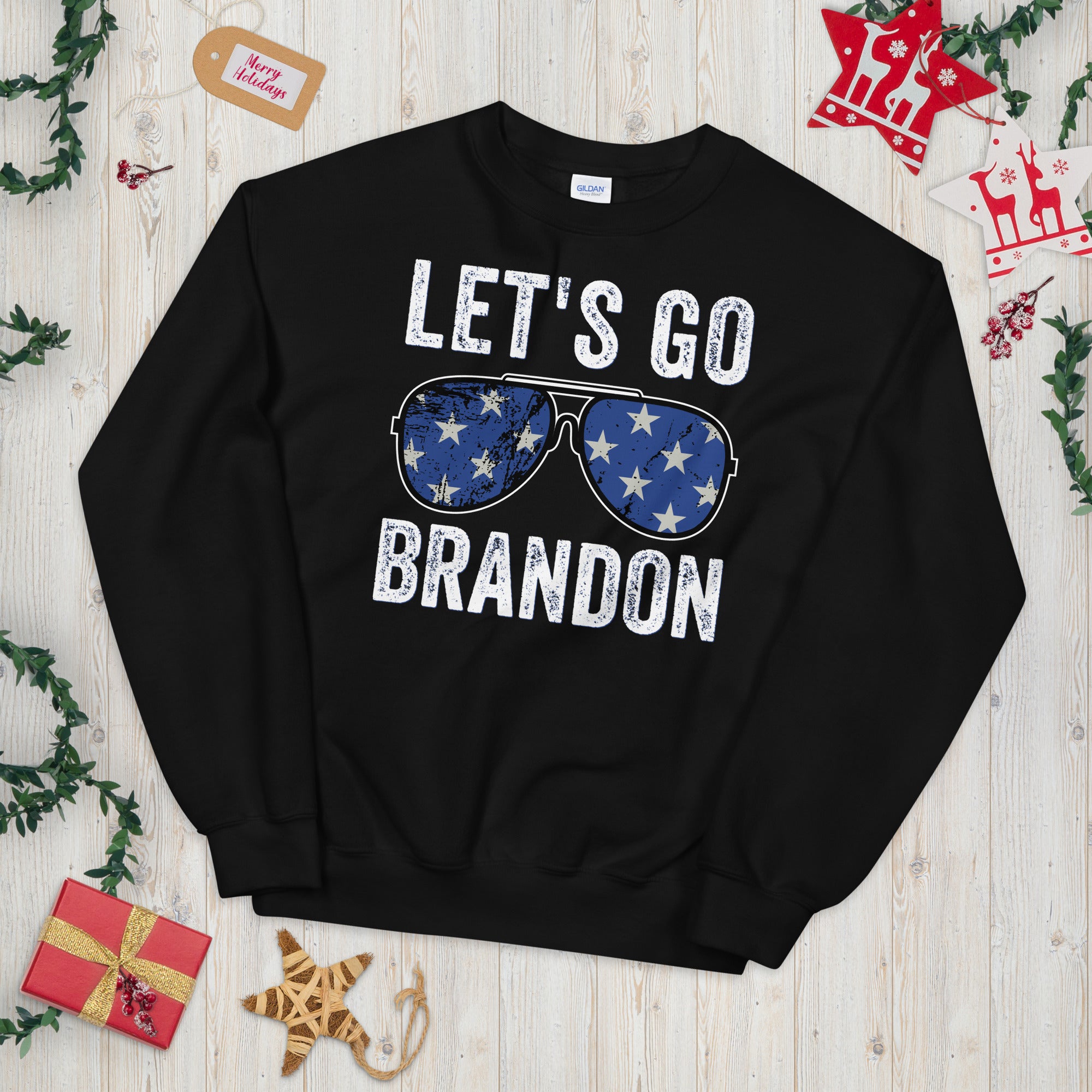 Let's Go Brandon Sweatshirt, Lets go brandon, Funny Joe Biden Sweatshirt, FJB Sweatshirt, Joe Biden Chant, Funny Biden Meme, Anti Biden Pun - Madeinsea©