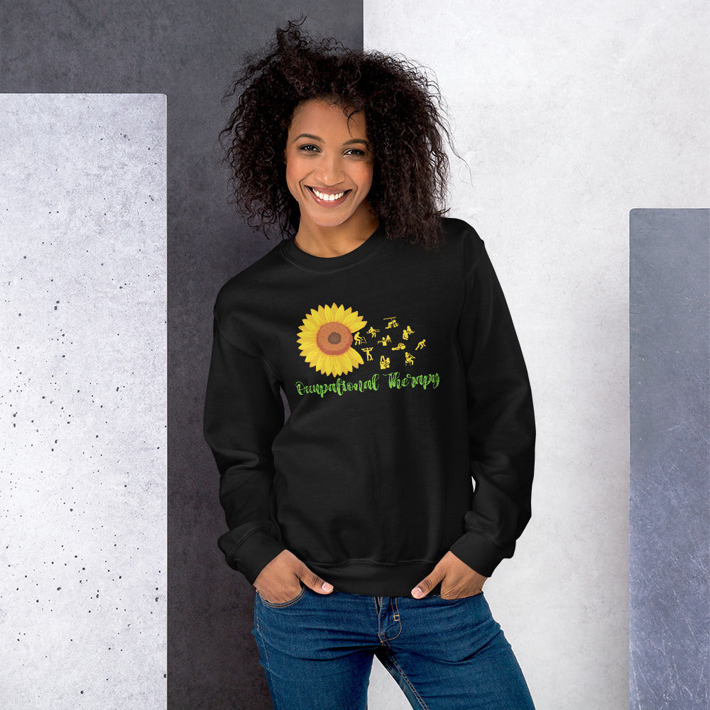 Occupational Therapy Sweatshirt, Occupational Therapy, OT Shirt, Sunflower Shirt, Occupational Therapy Gifts, Occupational Therapy Assistant