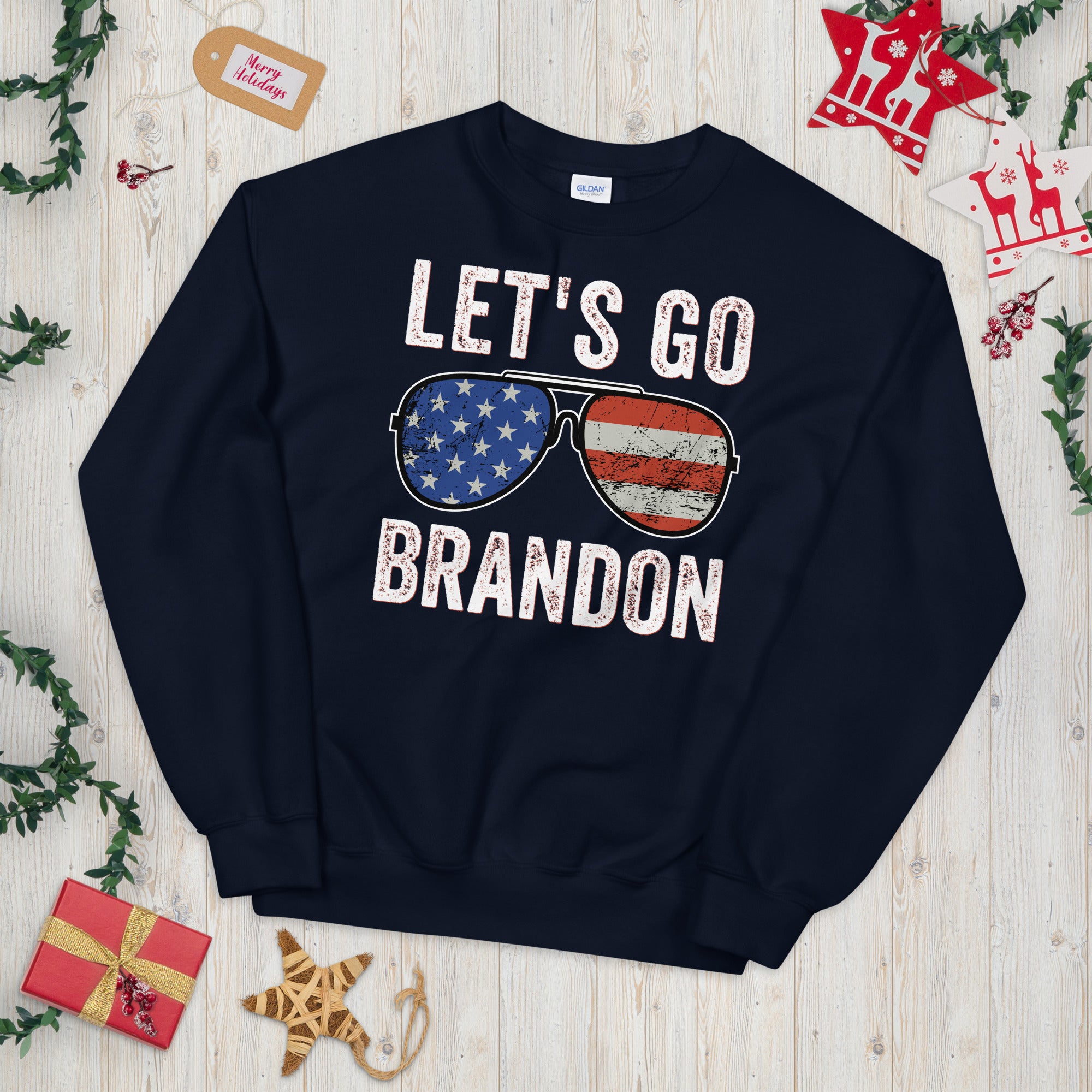 Let's Go Brandon Sweatshirt, Lets go brandon, Funny Joe Biden Sweatshirt, FJB Sweatshirt, Joe Biden Chant, Funny Biden Meme, Anti Biden Pun - Madeinsea©
