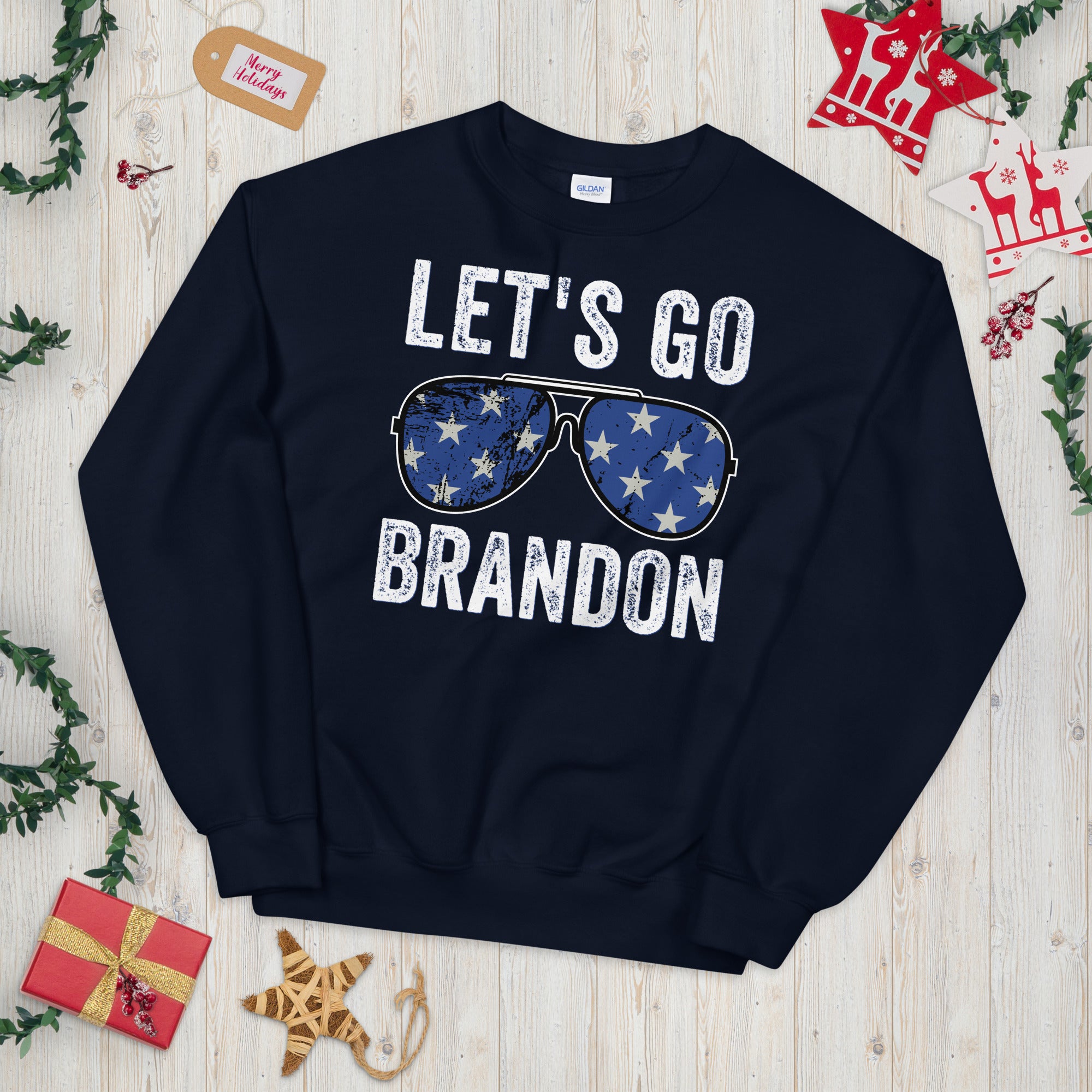 Let's Go Brandon Sweatshirt, Lets go brandon, Funny Joe Biden Sweatshirt, FJB Sweatshirt, Joe Biden Chant, Funny Biden Meme, Anti Biden Pun - Madeinsea©