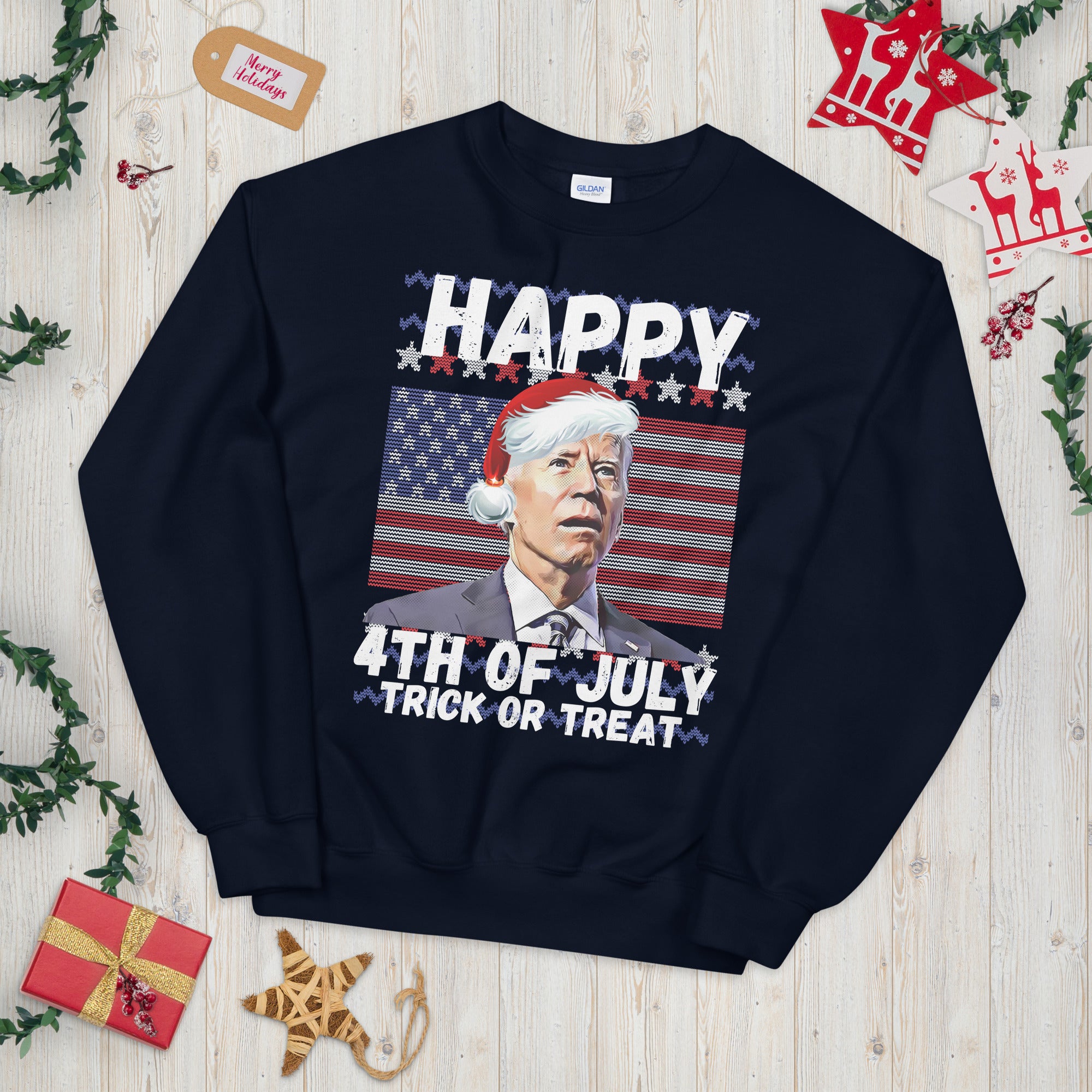 FJB Christmas Sweater, Biden Ugly Christmas Sweater, Fjb Sweatshirt, Funny Biden Shirt, Xmas Republican Gifts, Fjb Shirt, Ugly Christmas