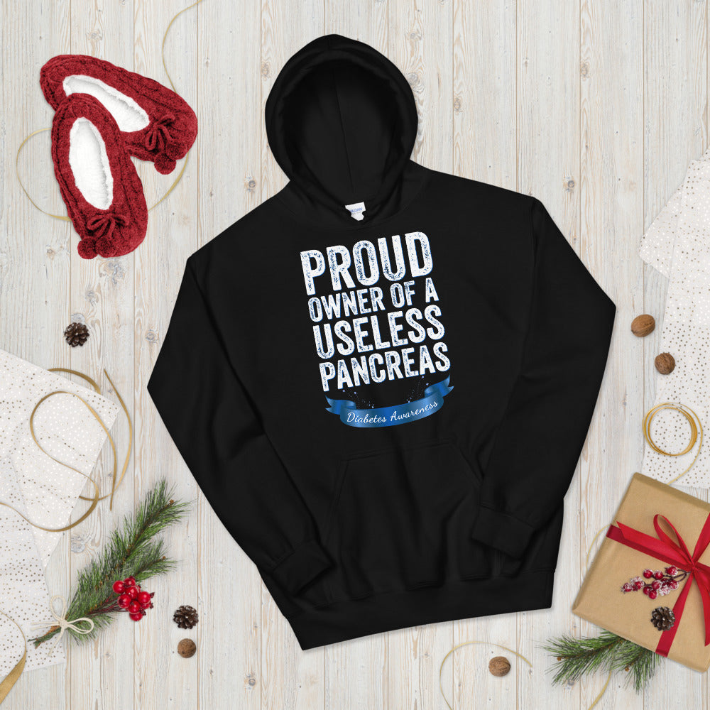 Stolzer Besitzer einer nutzlosen Bauchspeicheldrüse, Diabetes Hoodie, Diabetiker Hoodie, Nutzlose Bauchspeicheldrüse, Diabetes Awareness Hoodie, Bauchspeicheldrüse Hoodie, T1D Geschenk