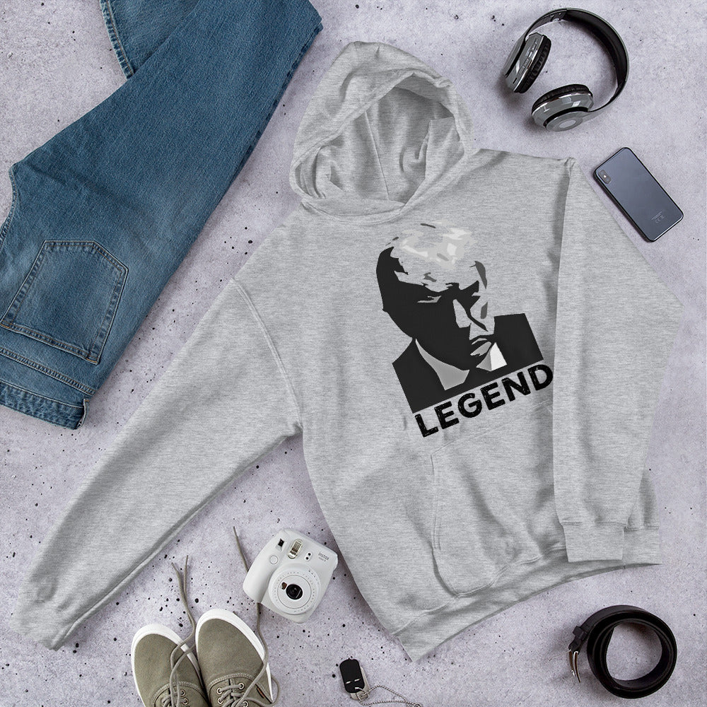 Trump Mugshot Hoodie, Trump Jail Shirt, Trump Arrested Hoodie, Donald Trump 2024, Legend Trump 2024 Hoodie, Never Surrender, Republican Gift - Madeinsea©
