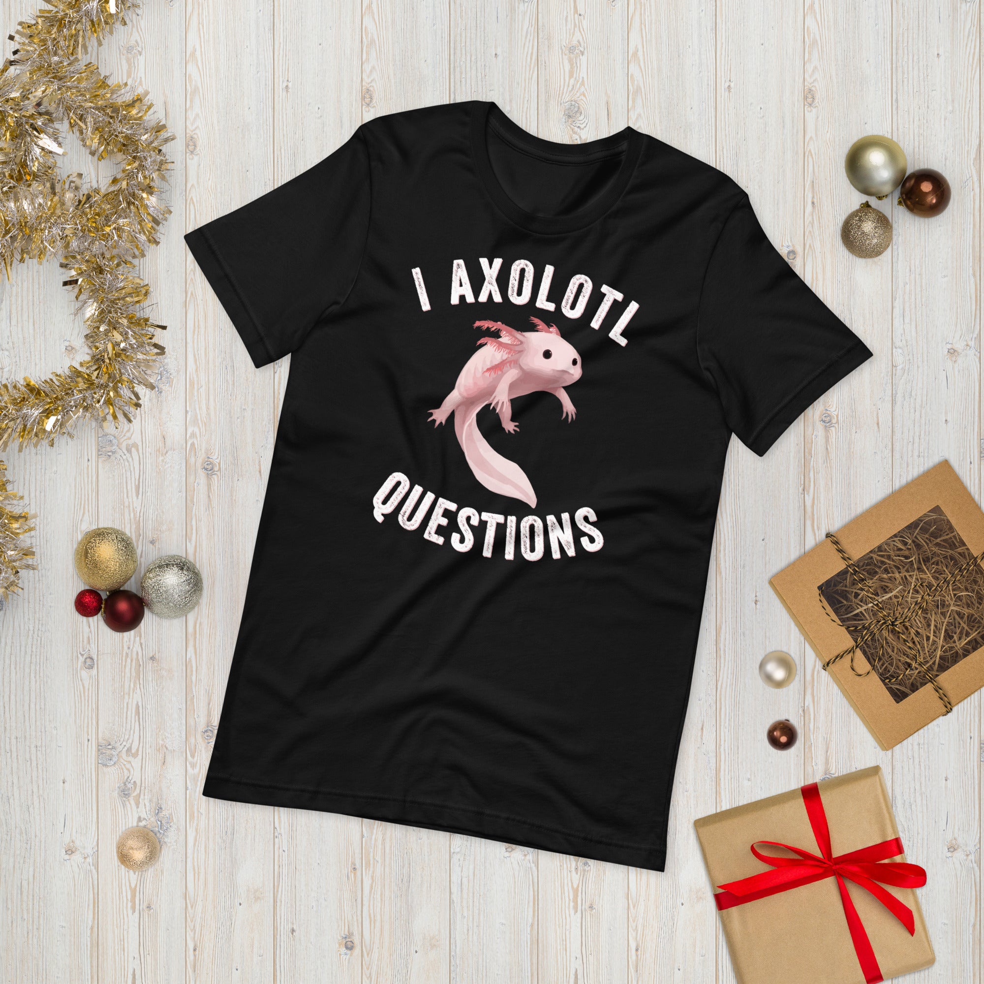 Ich Axolotl Fragen Shirt, Lustiges Axolotl Shirt, Süßes Axolotl Shirt, Axolotl Liebhaber Shirt, Lustiges Axolotl Geschenk, Süßes rosa Axolotl T Shirt