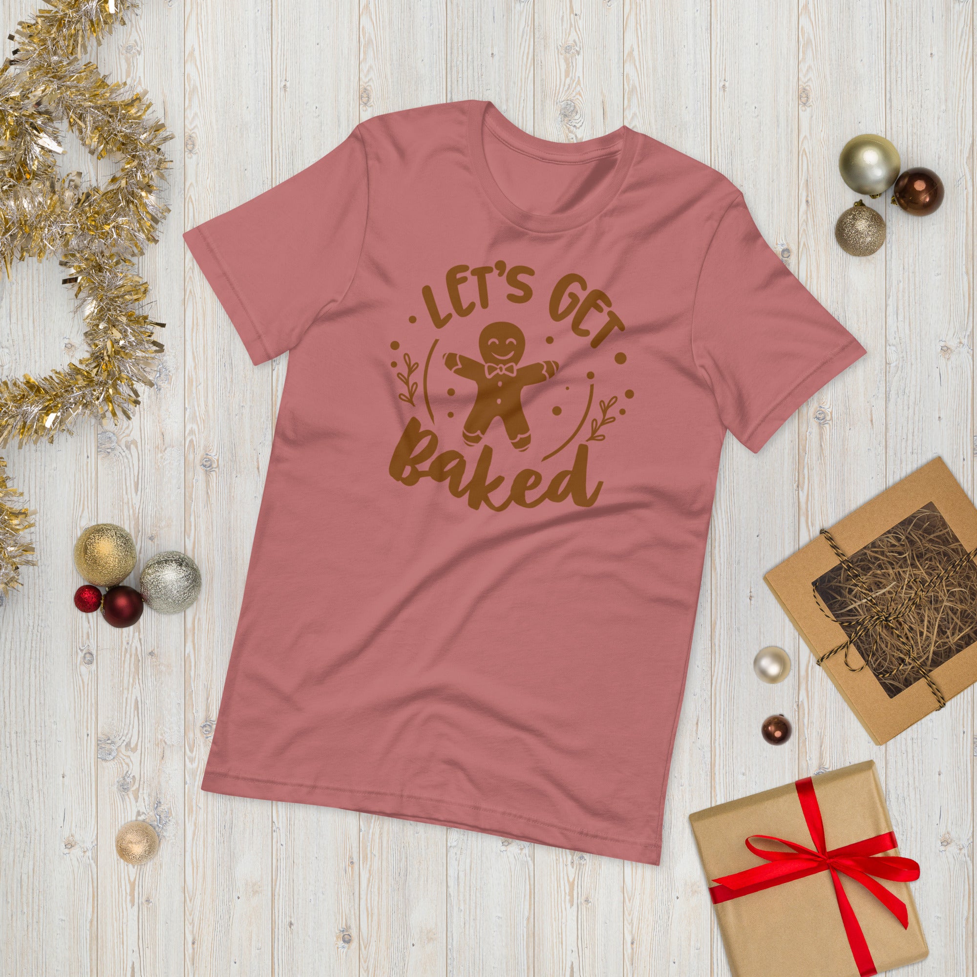 Let's get Baked Shirt, Funny Christmas Shirt, Couples Christmas Shirt, Christmas Tee, Christmas Baking Shirt, Gingerbread Shirt, Funny Xmas - Madeinsea©