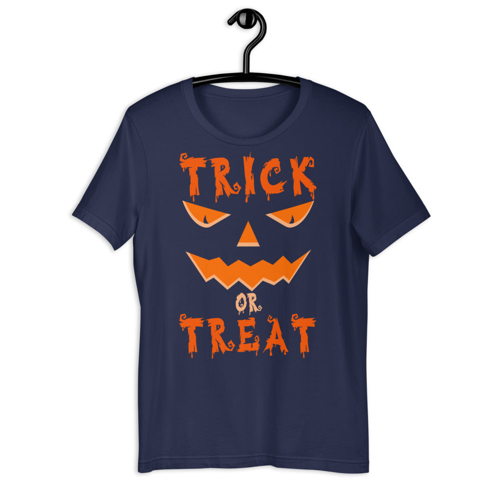 Trick or Treat Shirt, Expressive pumpkins, Spooky Halloween T Shirt, Halloween Pumpkin Shirt, Funny Halloween T-Shirt, Cute Pumpkin Gifts - Madeinsea©