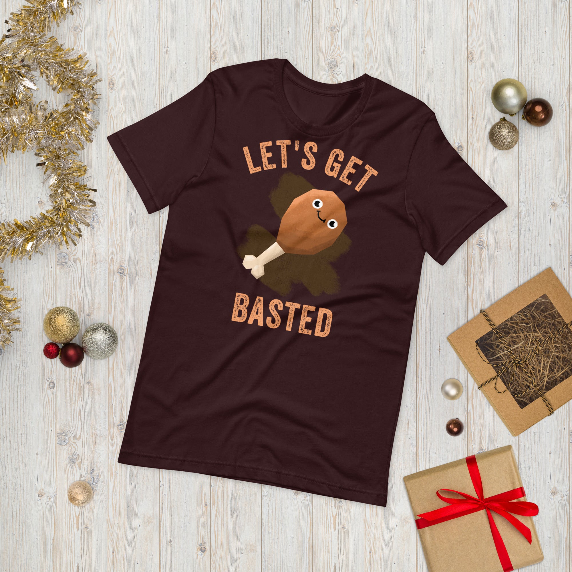 Let's Get Basted Shirt, Thankful Mom Shirt, Funny Fall Shirt, Thankful Family Shirts, Thanksgiving Shirts, Funny Turkey Shirt, Matching Tee - Madeinsea©