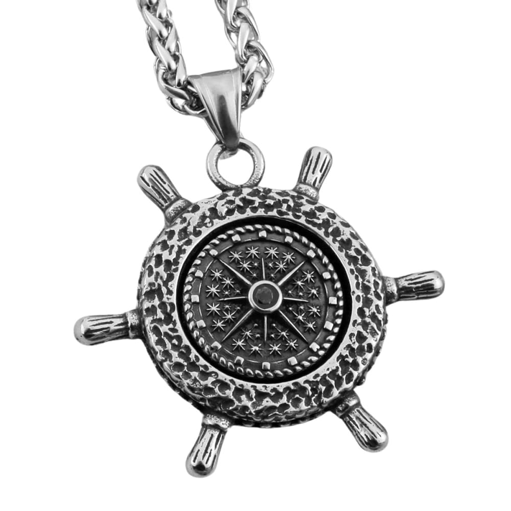 Viking Compass Necklace