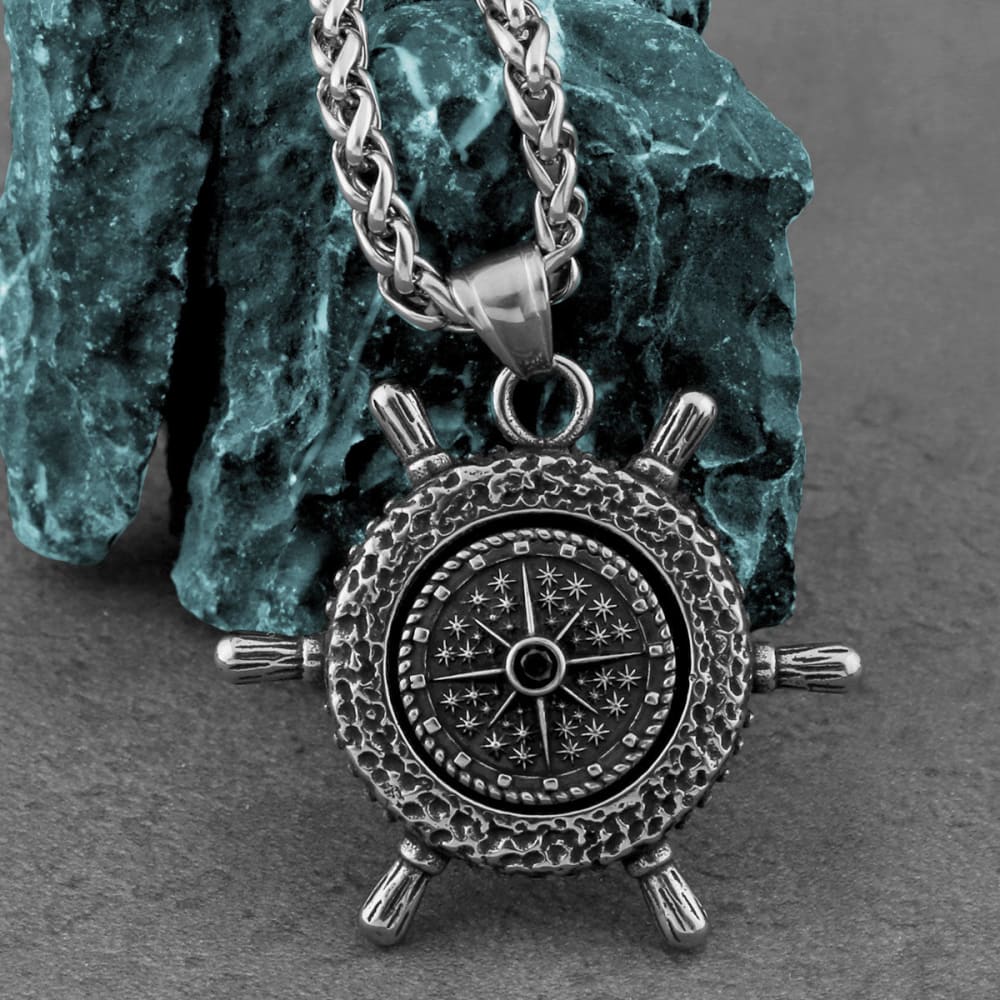 Viking Compass Necklace