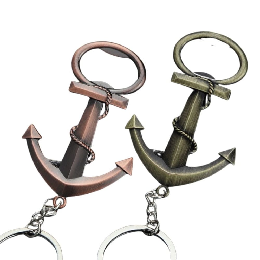 Vintage Anchor Keychain