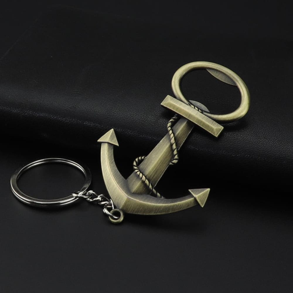 Vintage Anchor Keychain