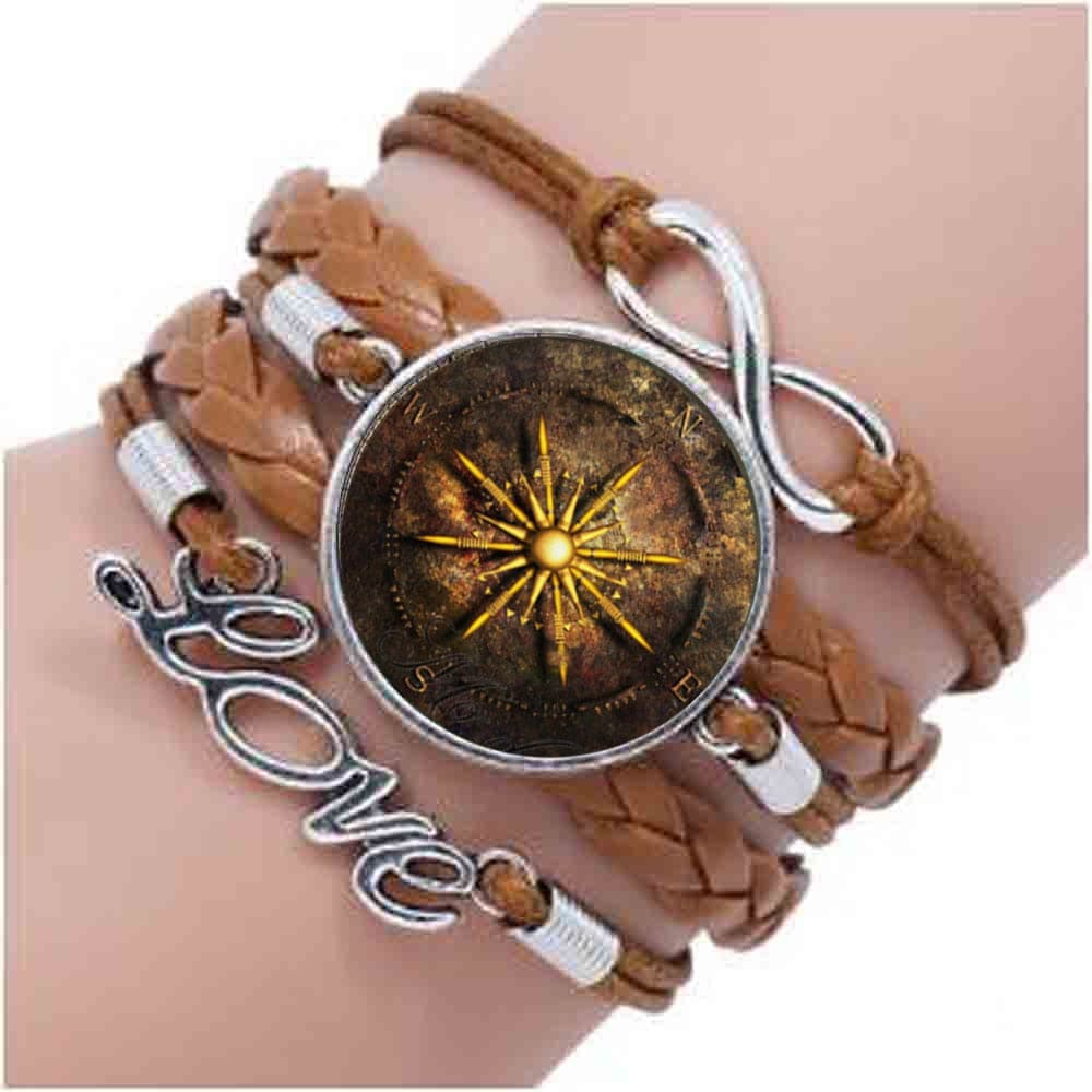 Vintage Compass Bracelet