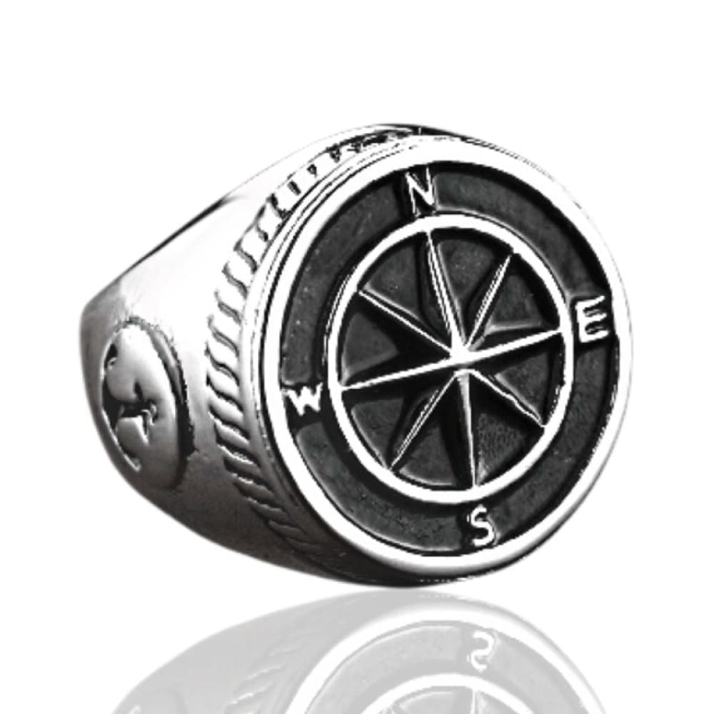 Vintage Compass Ring
