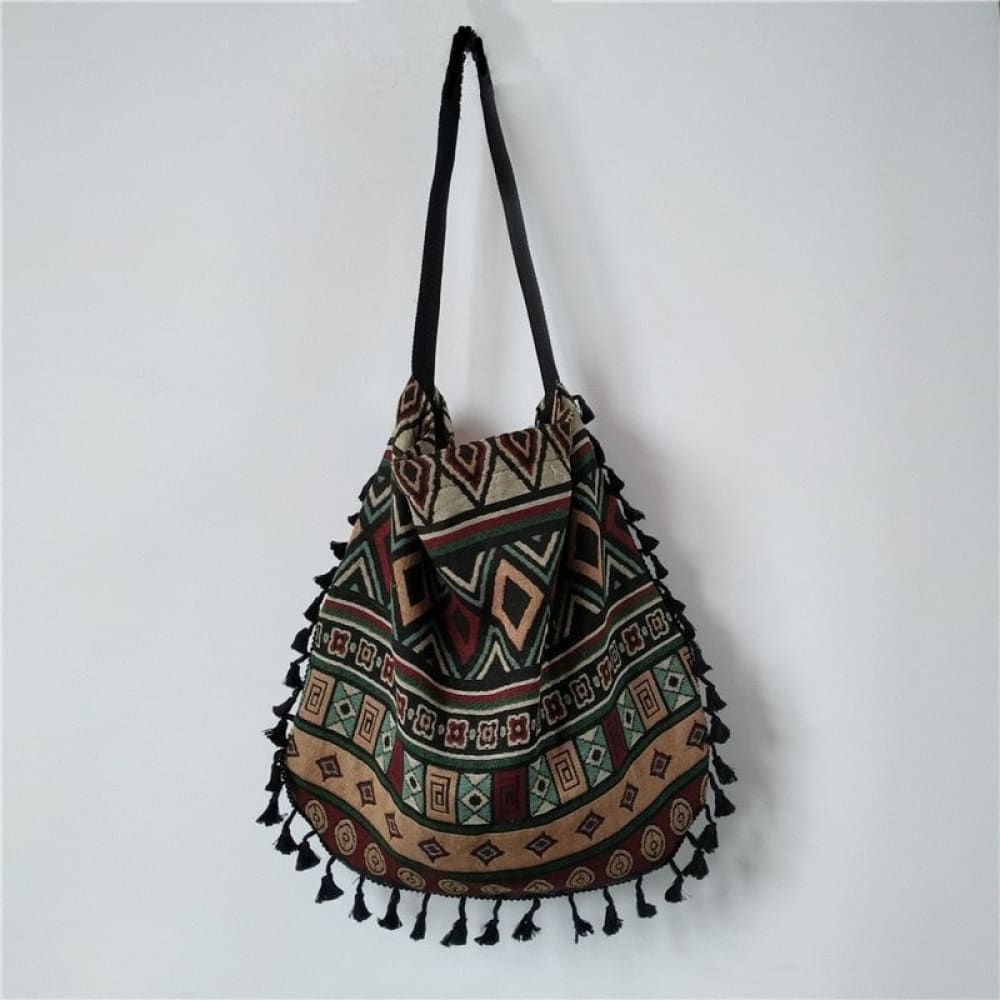 Vintage Crossbody Beach Bag