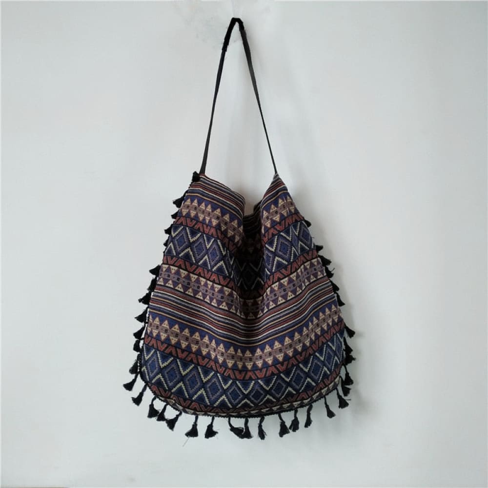 Vintage Crossbody Beach Bag