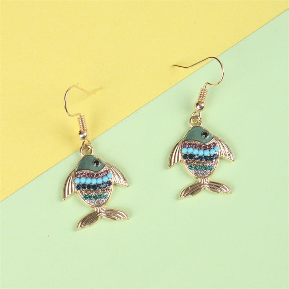 Vintage Fish Earrings