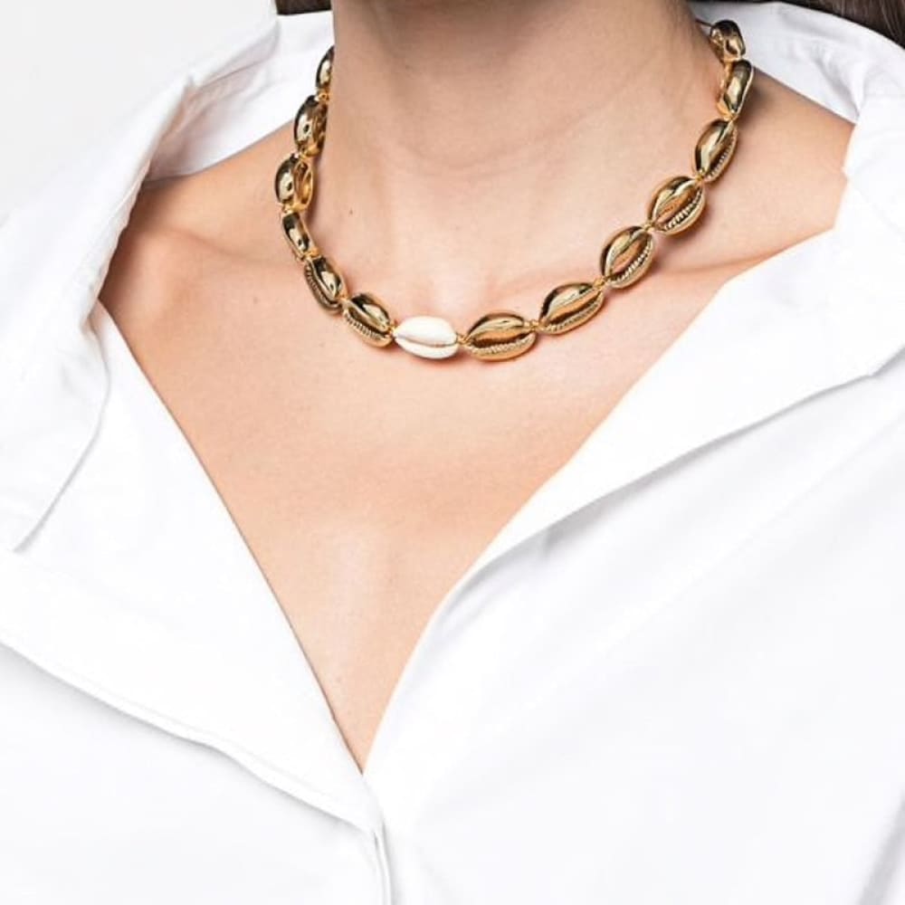 Vintage Puka Shell Necklace