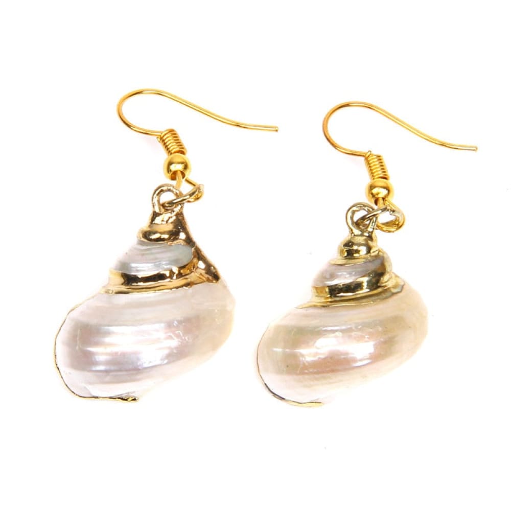 Vintage Sea Shell Earrings