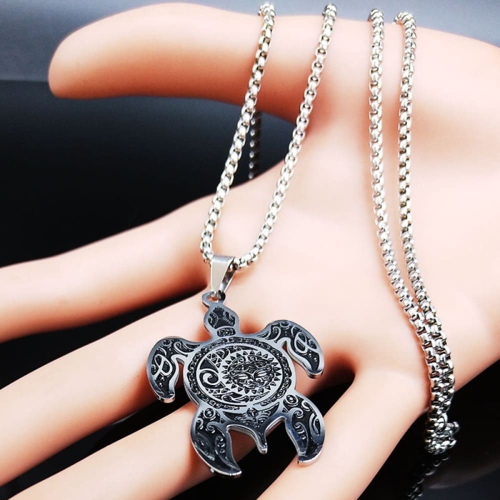 Vintage Sea Turtle Necklace