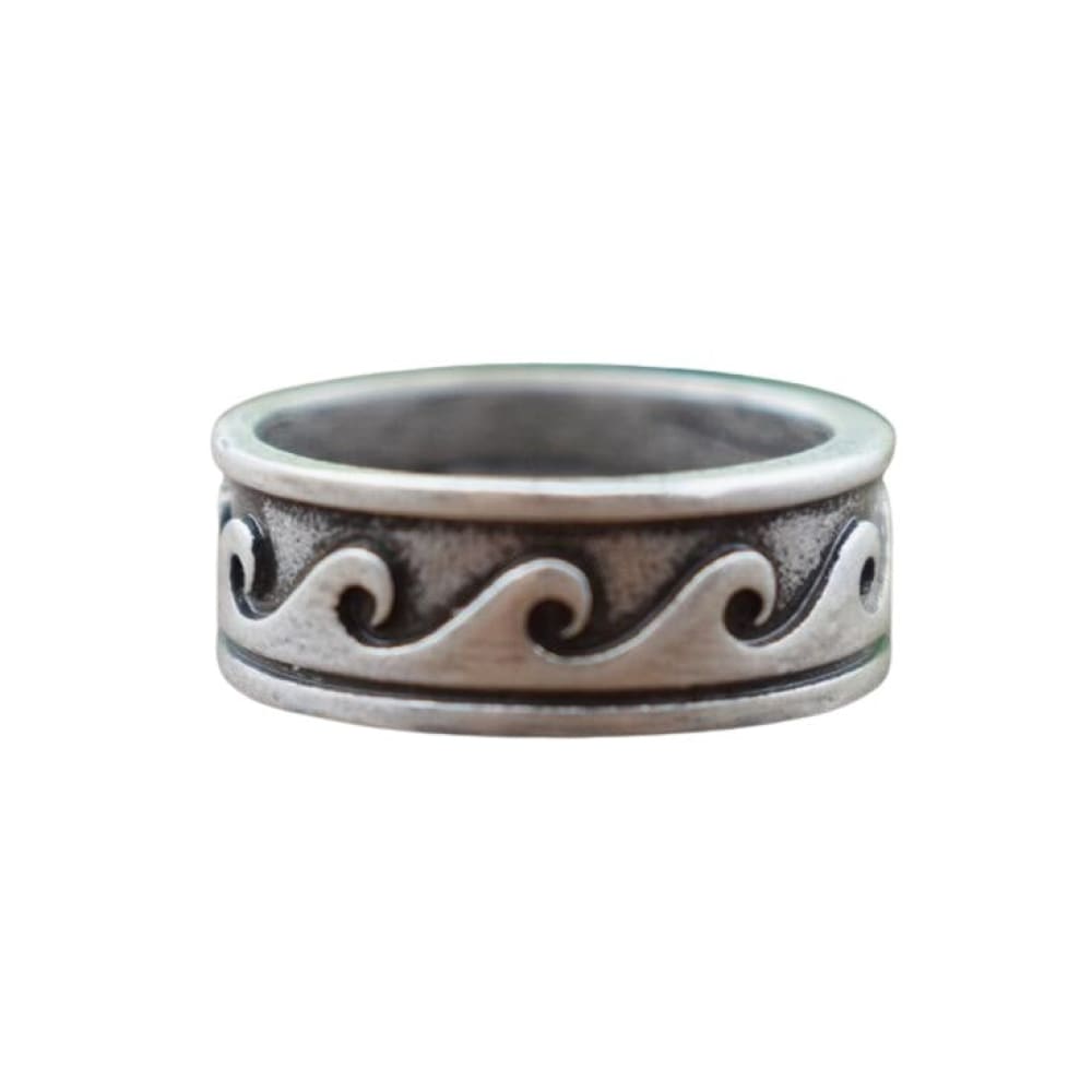 Vintage Surf Wave Ring