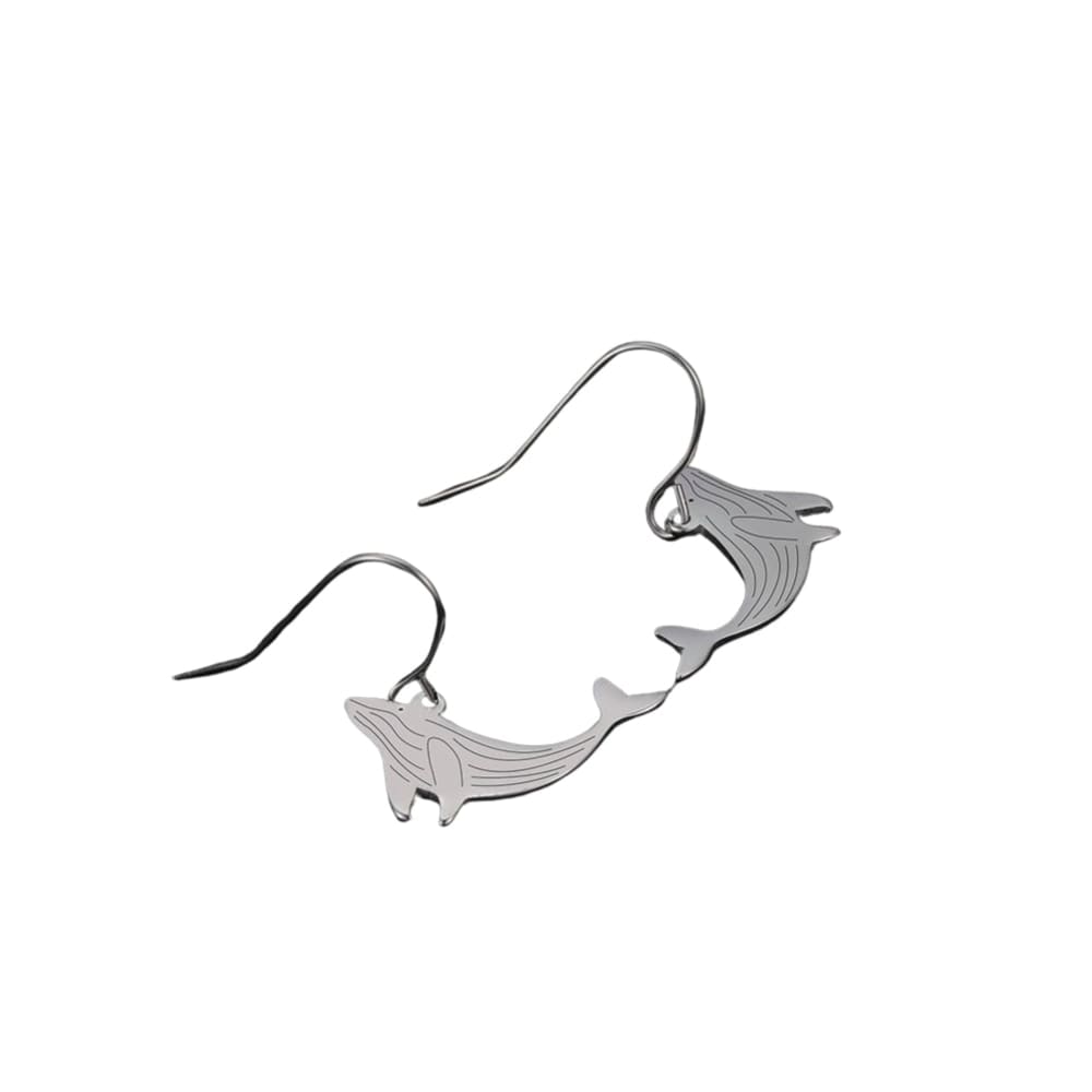Whale Drop Earrings