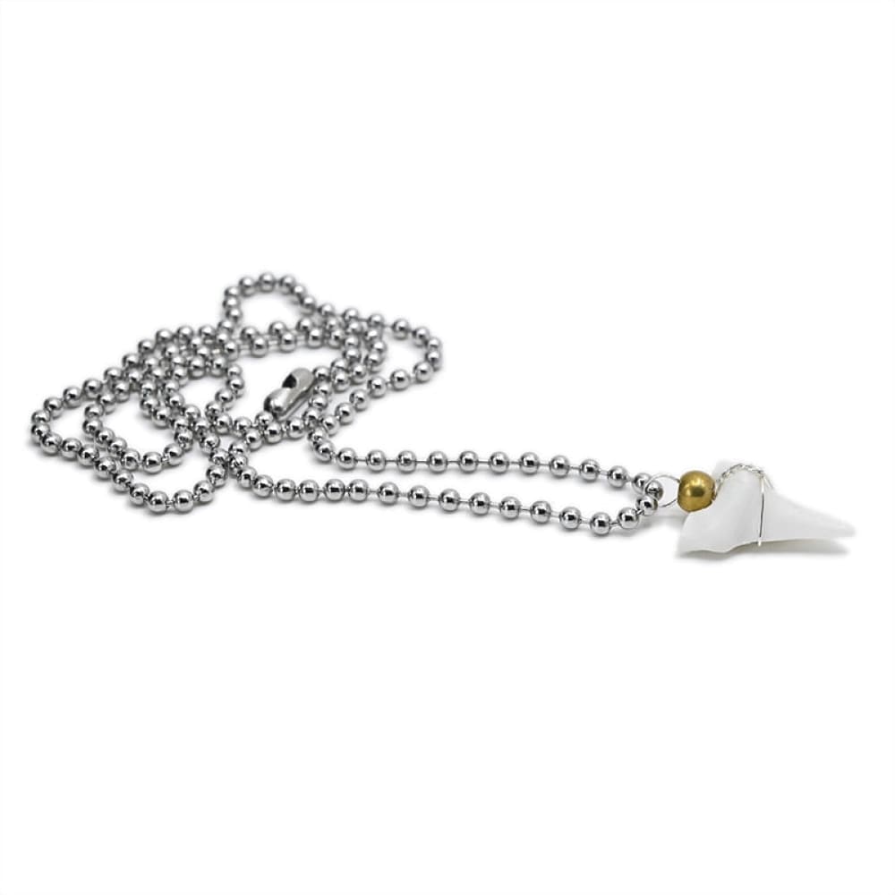 White Shark Tooth Necklace