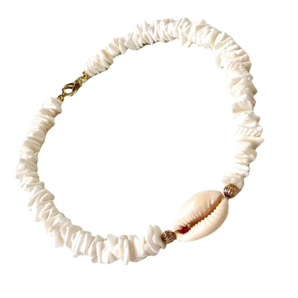 White Surf Necklace