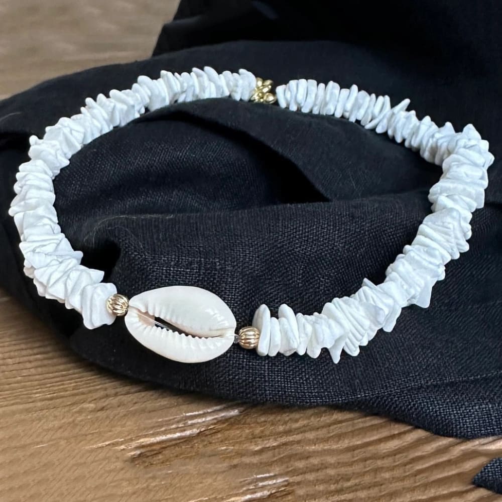 White Surf Necklace