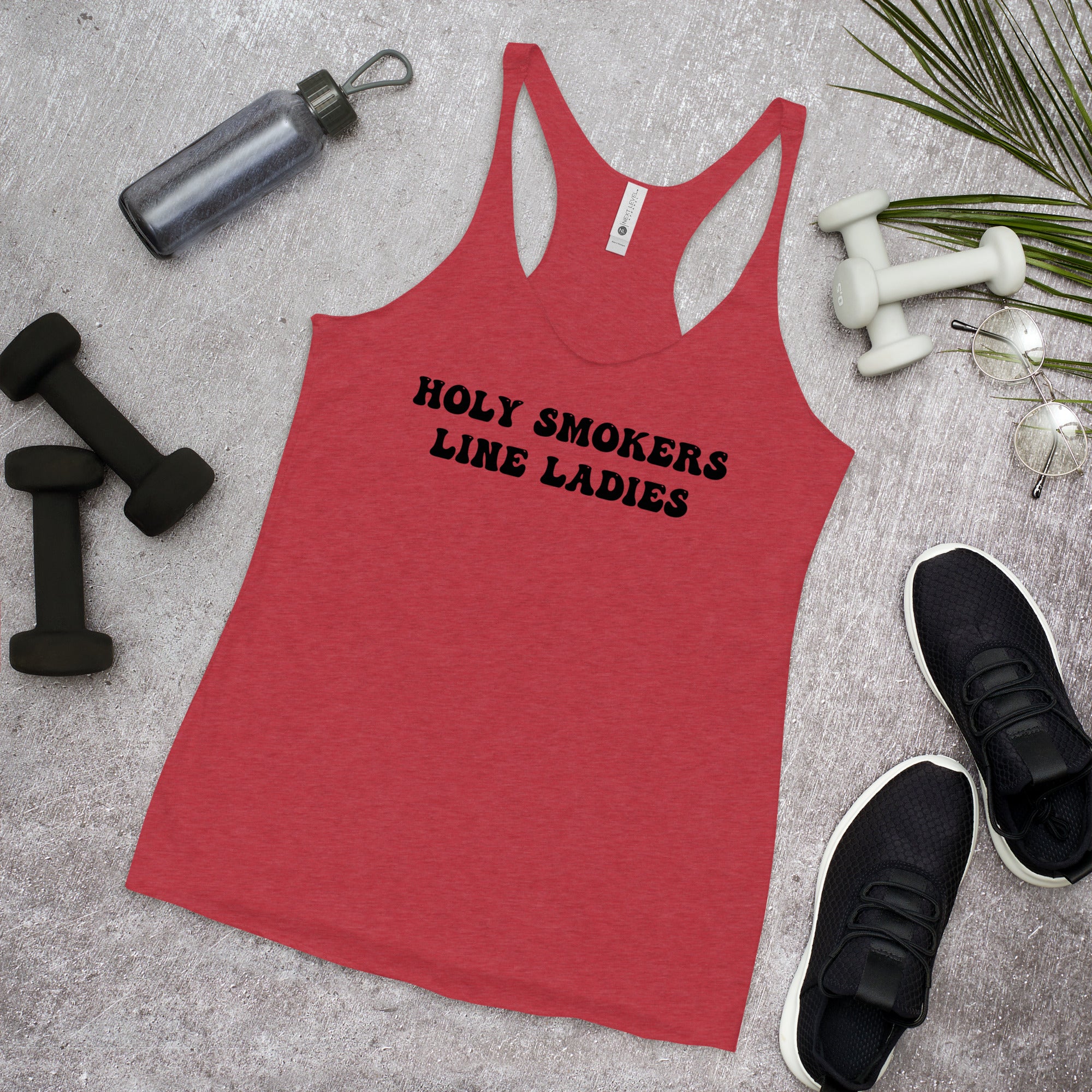 Holy Smokers Line Ladies Women's Racerback Tank - Madeinsea©