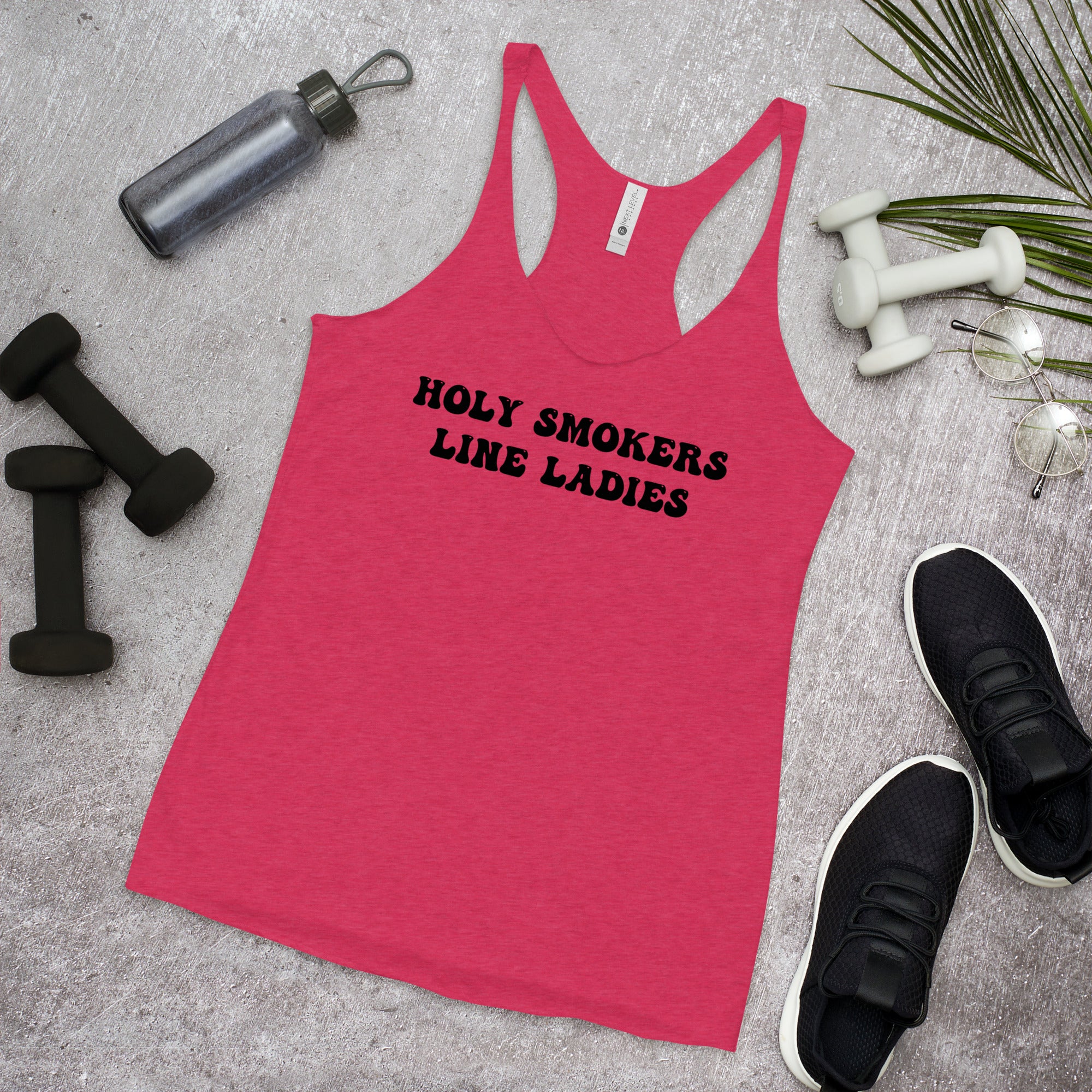 Holy Smokers Line Ladies Women's Racerback Tank - Madeinsea©