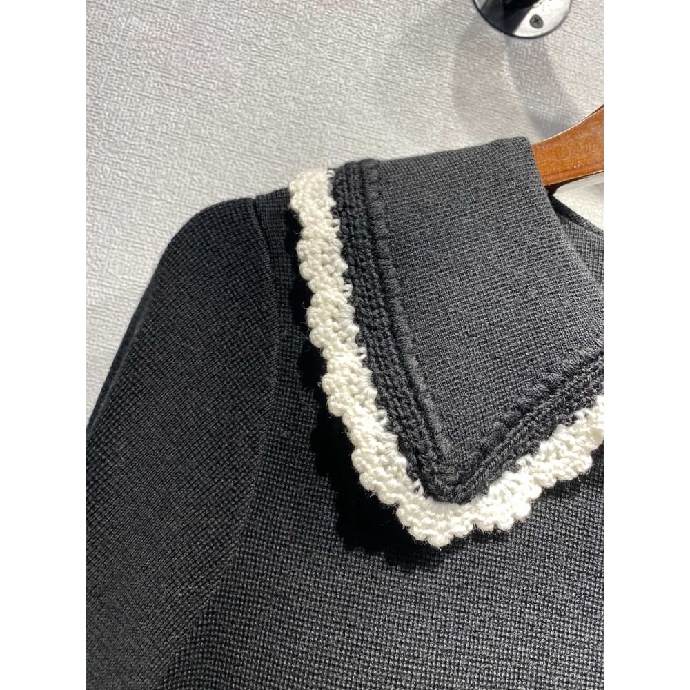 Wool Knit Sailor Jacket