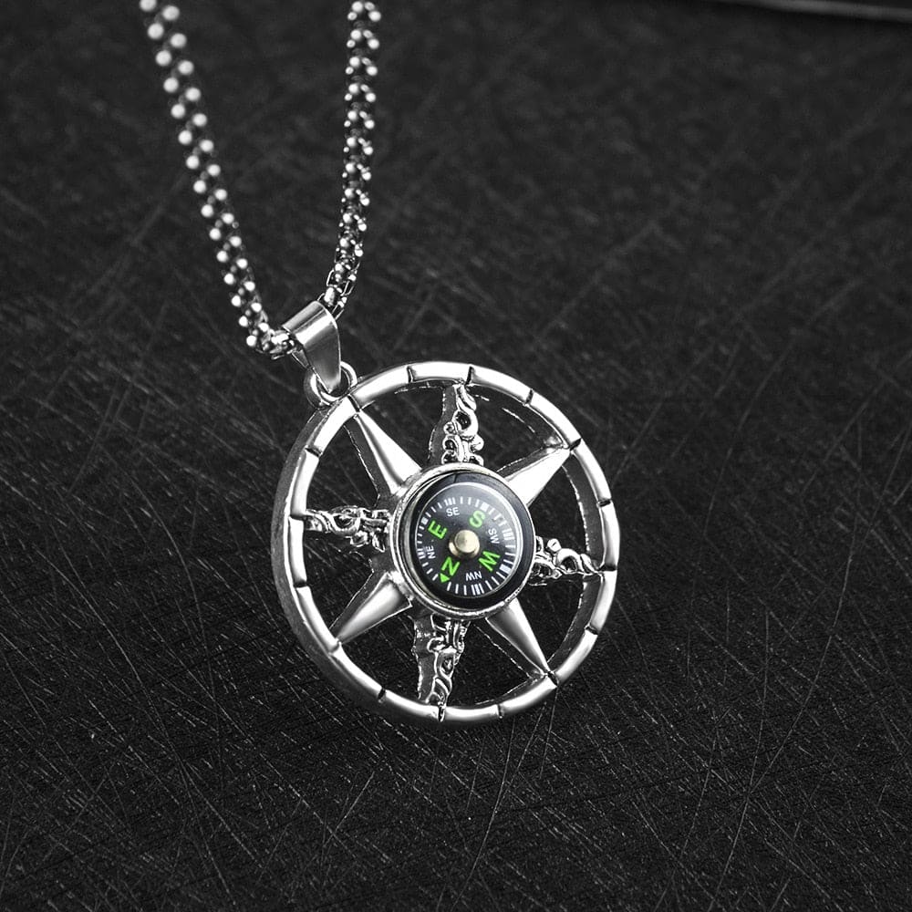 Working Compass Pendant