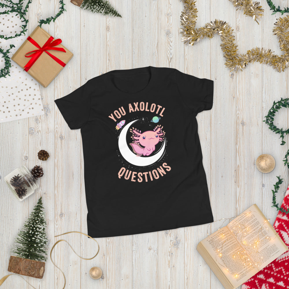 You axolotl questions kid shirt, Axolotl Fish Youth Shirt, Axolotl Lover Gift, Cute Axolotl Kid Shirt, Axolotl Kid Shirt, Axolotl questions - Madeinsea©