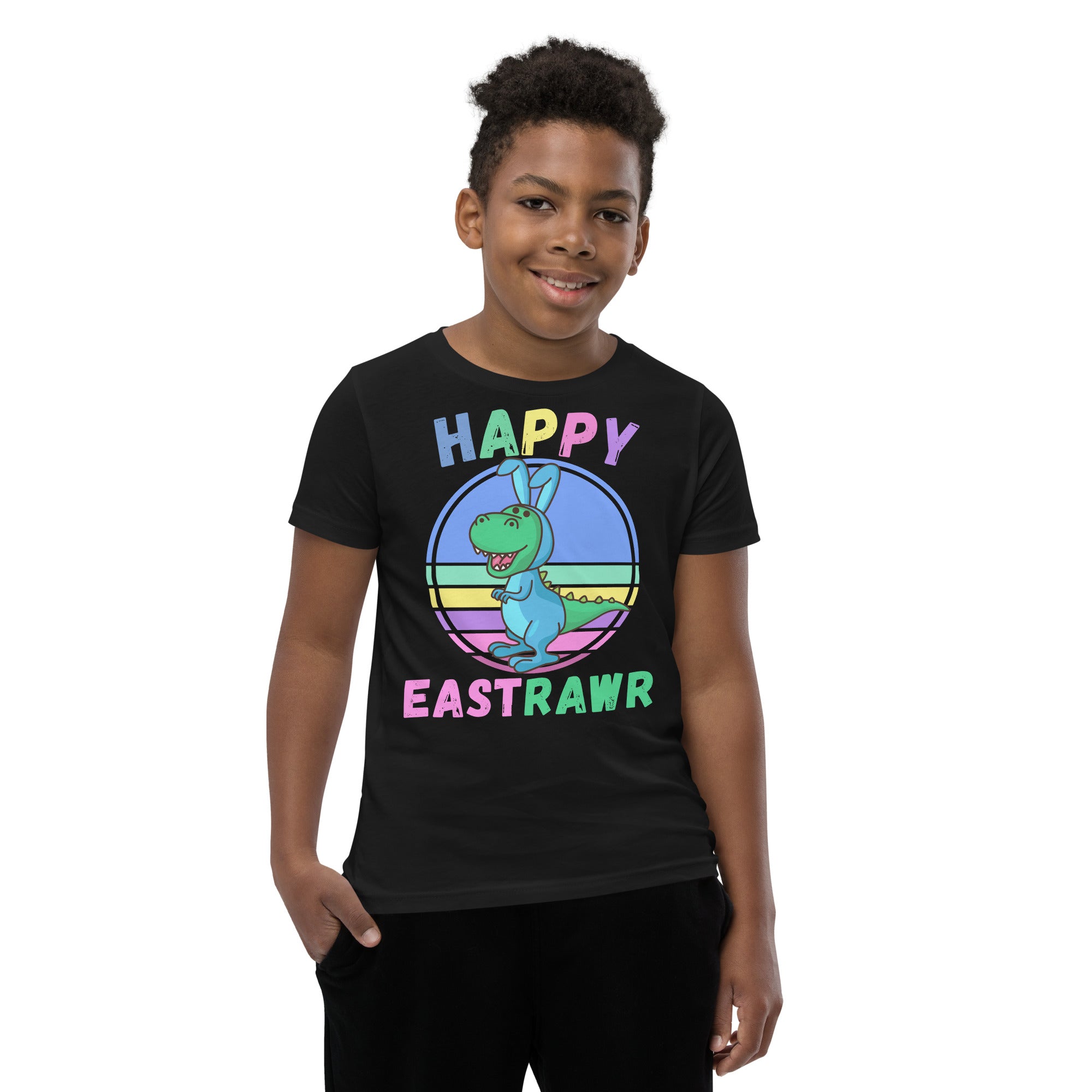 Happy Eastrawr Jungs Shirt, Ostern Jungs Geschenk, Ostern Saurus Rex Shirt, Kinder Ostern Shirt, Süßes Oster TShirt, T-Rex Junge Shirt, T-Rex Ostern