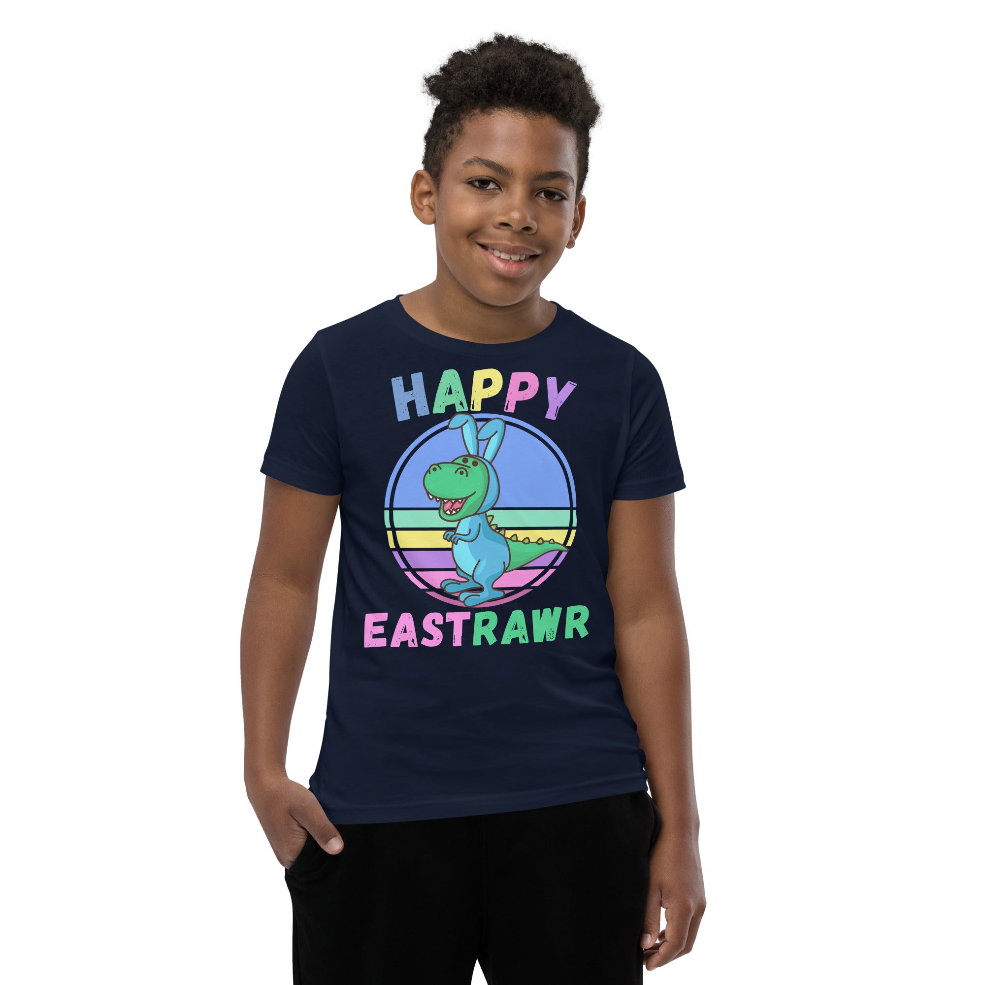 Happy Eastrawr Jungs Shirt, Ostern Jungs Geschenk, Ostern Saurus Rex Shirt, Kinder Ostern Shirt, Süßes Oster TShirt, T-Rex Junge Shirt, T-Rex Ostern