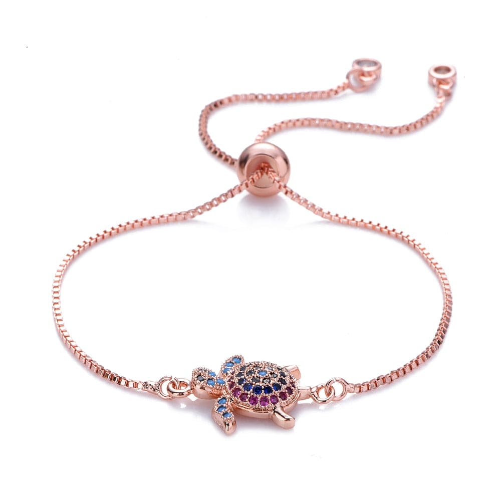 Zircon Sea Turtle Bracelet