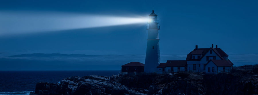 What are lighthouses used for?