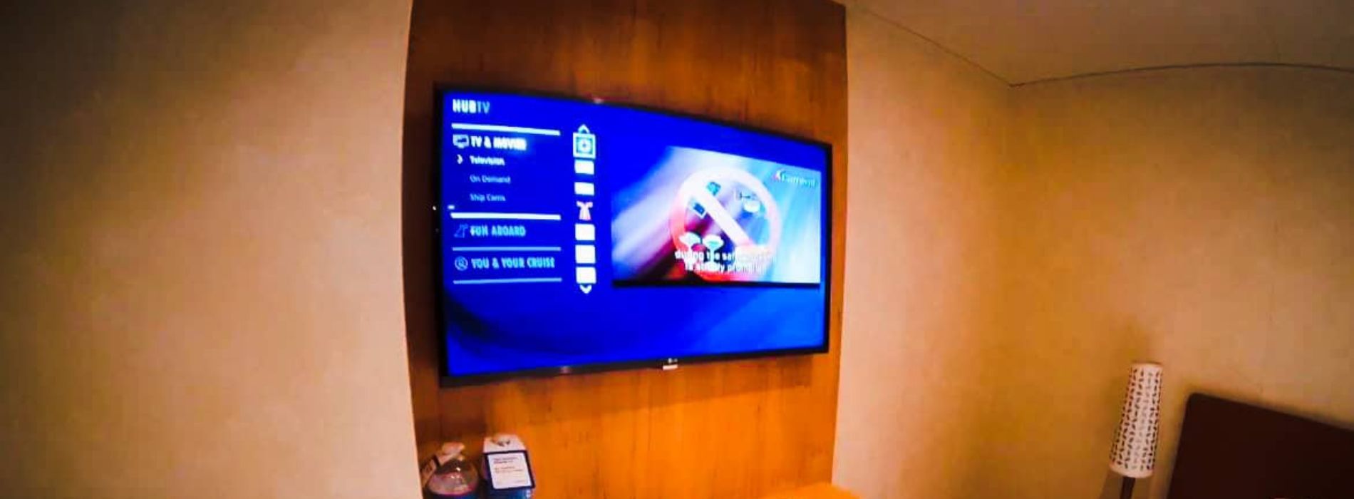 Are there tvs on cruise ships? - Madeinsea©