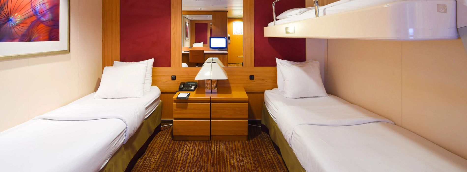 What is a pullman bed on a cruise ship? - Madeinsea©