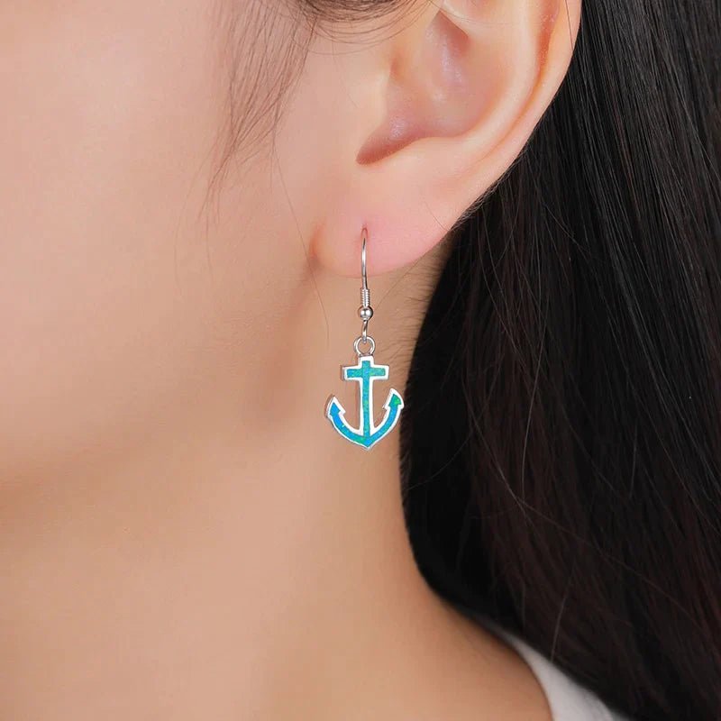 Anchor Earrings - Madeinsea©