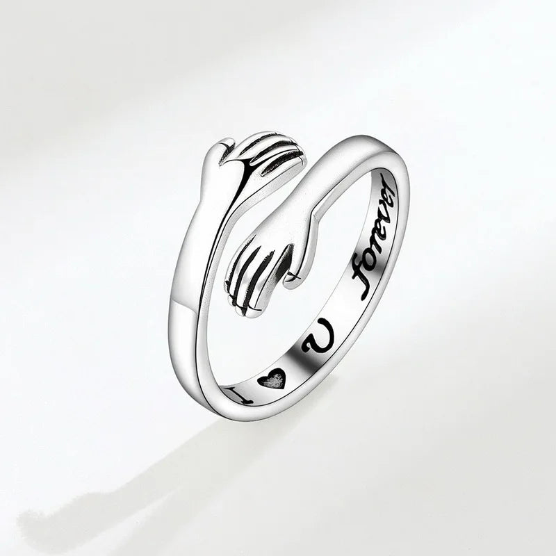 Smooth Surface Cute Animal Dolphin Adjustable Ring Silver Color Animal Ring for Women Cute Jewelry Party Bijoux Accessories Gift