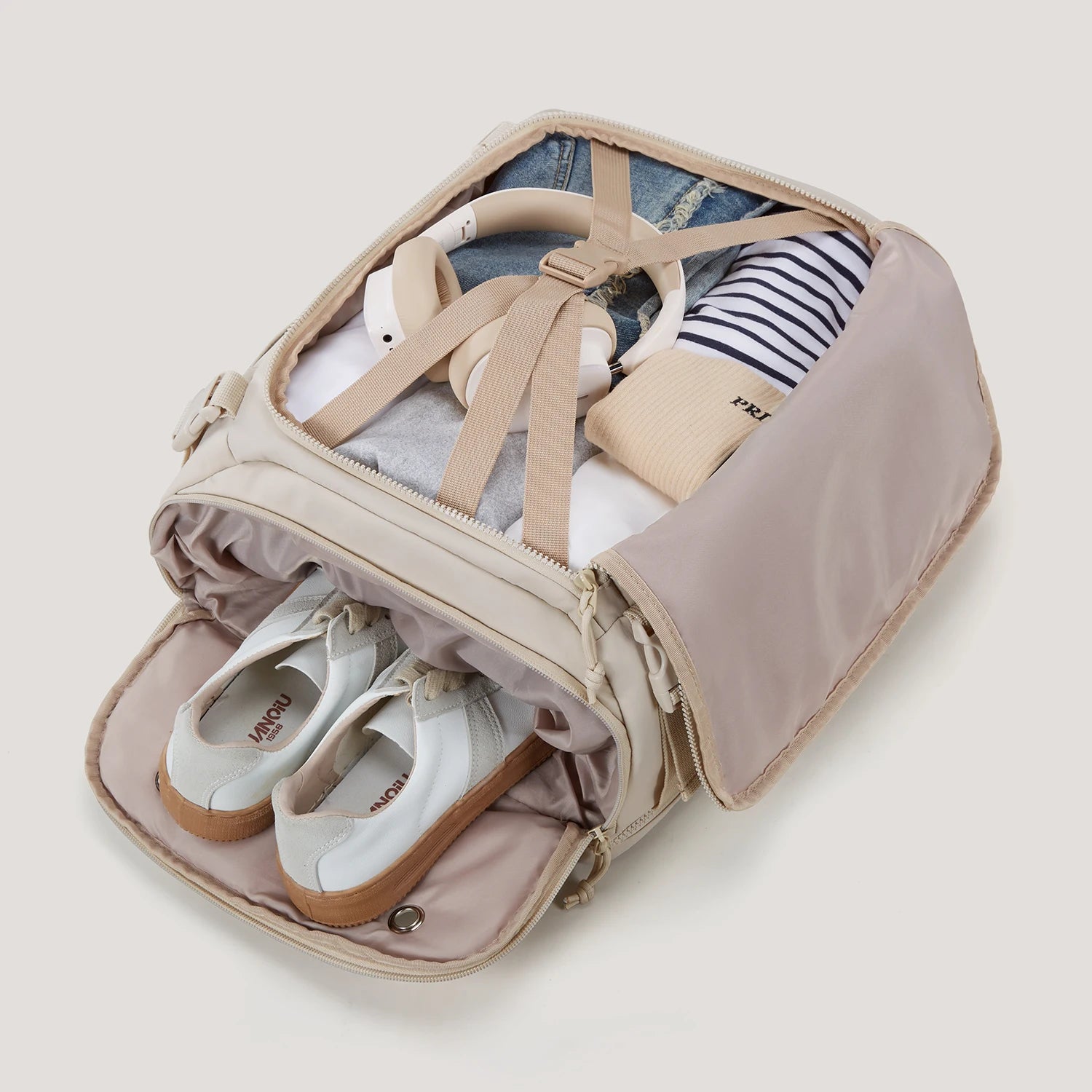 BAGSMART Travel Backpack for Women Weekender Hiking Laptop Backpack wi