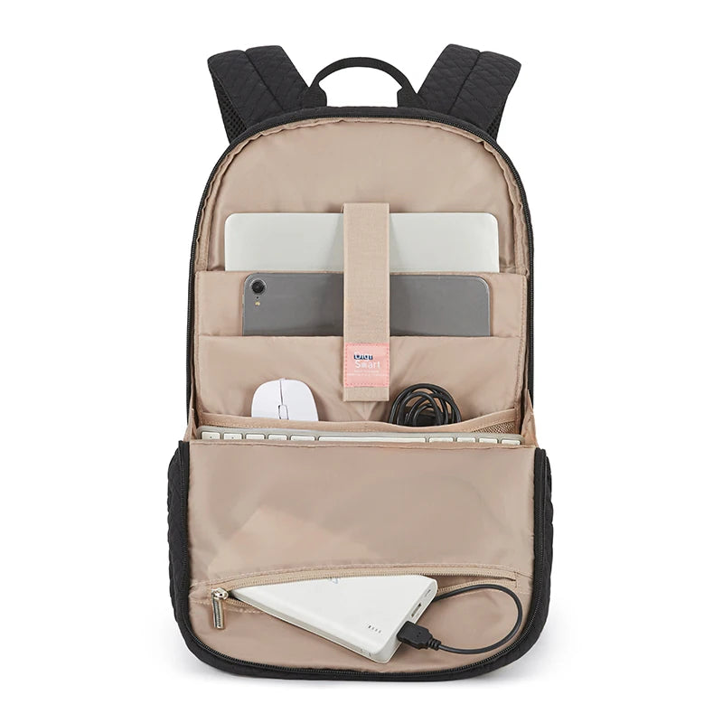 BAGSMART Women's Backpack School Bags for Girl 15.6 inch Laptop Bag Female College Book Bag Casual Daypack Travel Backpack