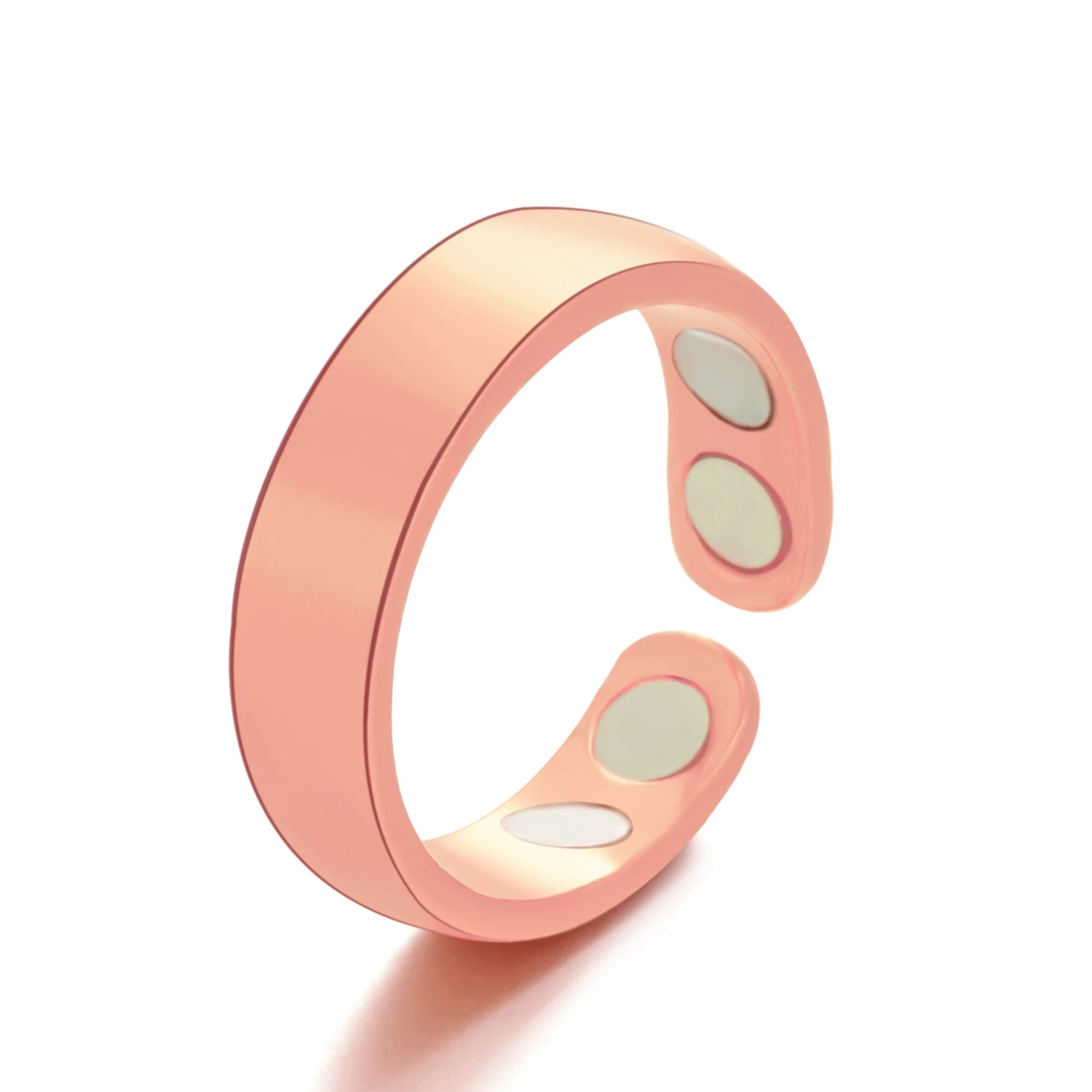 Bague magnétique tendance pour femmes et hommes, bague amincissante et bien-être, style punk, bijou de santé pour la perte de poids, cadeau