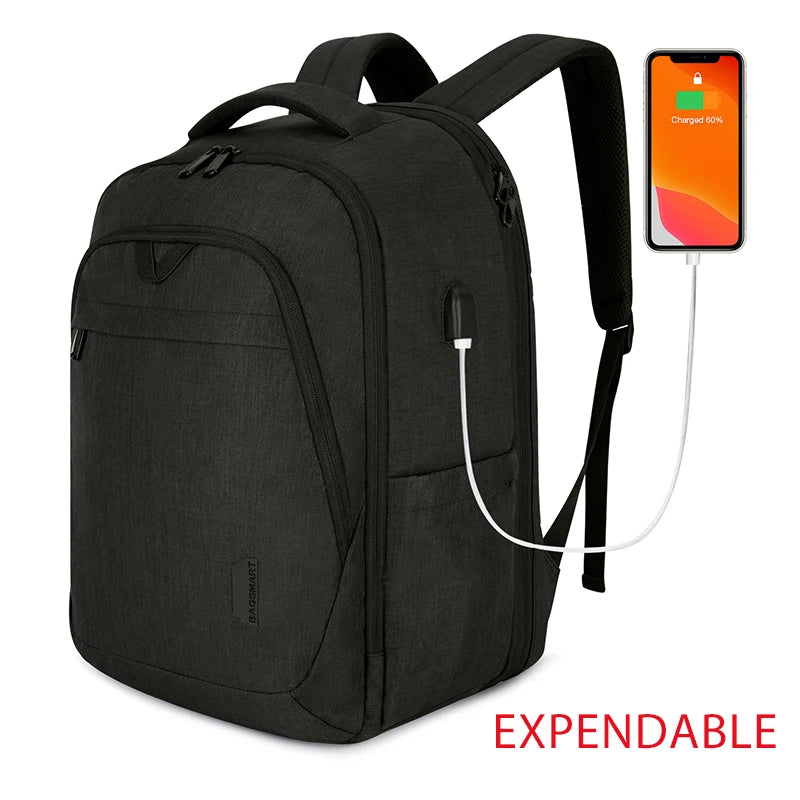 bagsmart convertible laptop backpack Tote with 15.6 Fit UPGRADE ITERATION BAGSMART Convertible Puffy Backpack