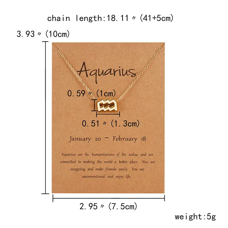 Rinhoo Fashion Sun Necklaces & Pendants Gold Color Alloy Pendant Necklace Wish Card Jewelry For Women Girl Jewelry Birthday Gift