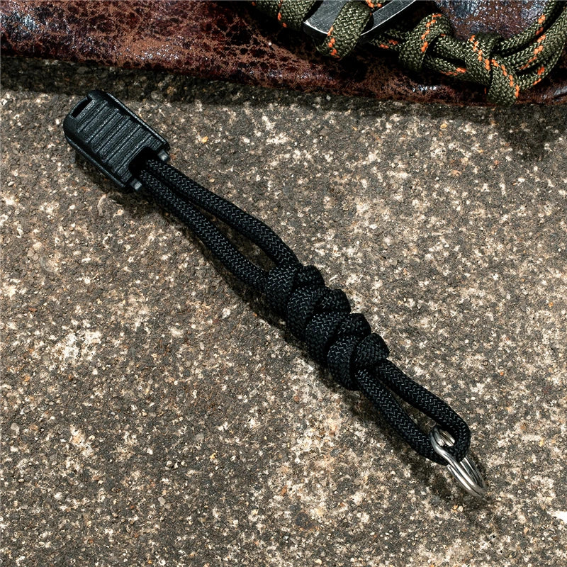 MKENDN NEW Handmade Multifunction 7-core Umbrella Rope Weaving Keychain Lanyard Anti-drop Rope Pull Tab For Flashlight Knife - Madeinsea©