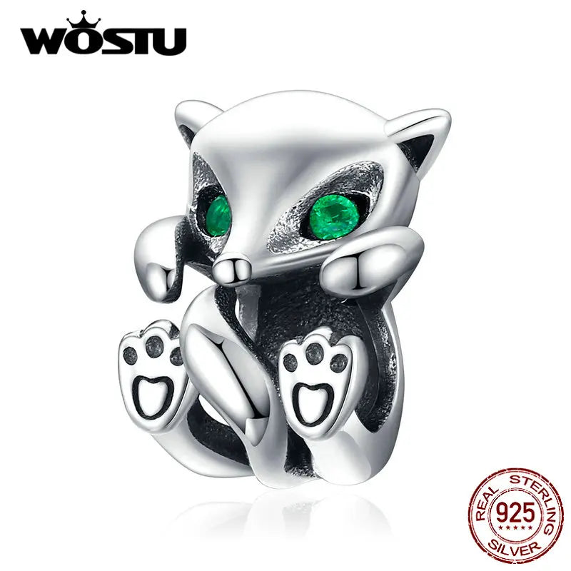 WOSTU Authentic 925 Sterling Silver Hot Sale Endless Love Charm Pendant Fit Bracelet Women Party Fashion DIY Jewelry Gift Making